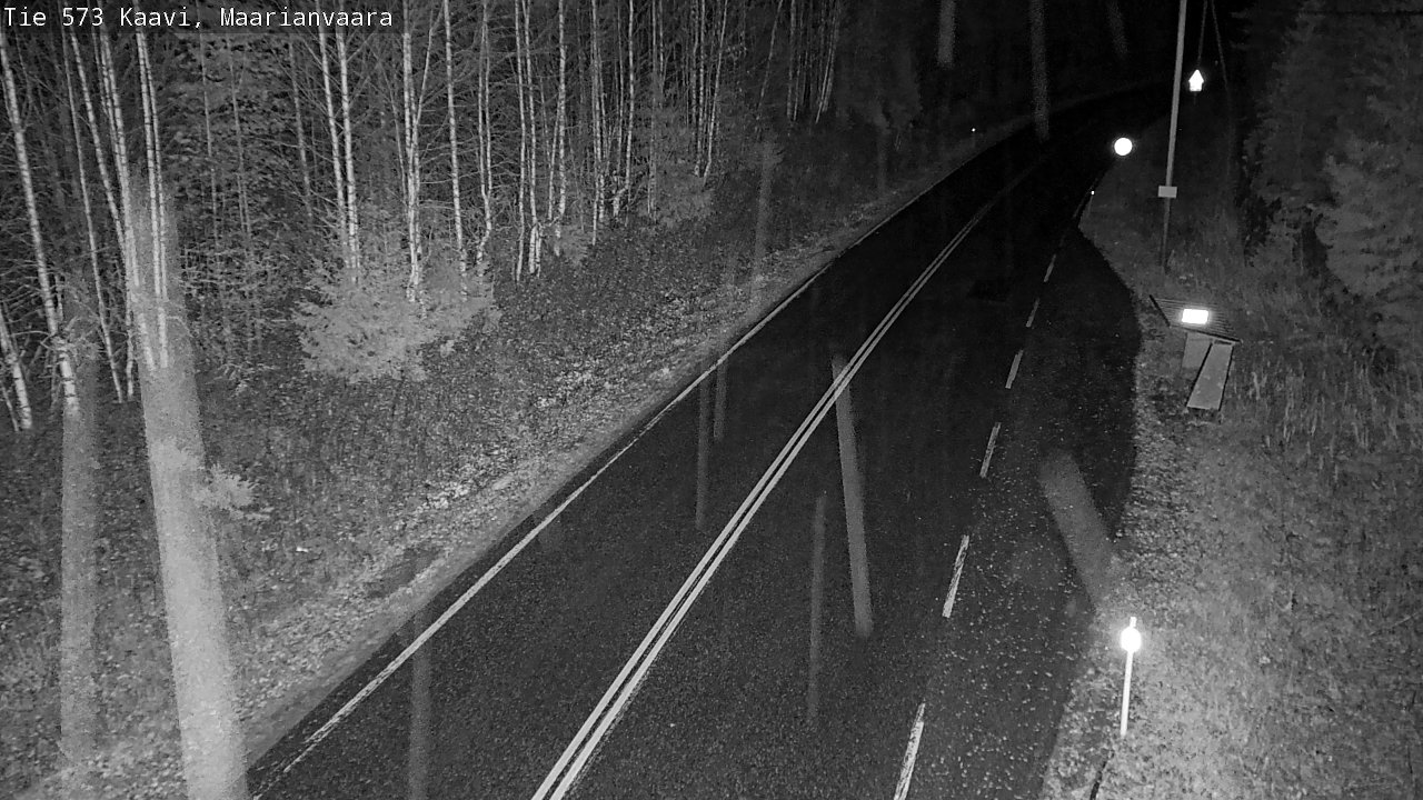 Weather Camera Image Road 573 Kaavi, Maarianvaara, Kaavi, Pohjois-Savo