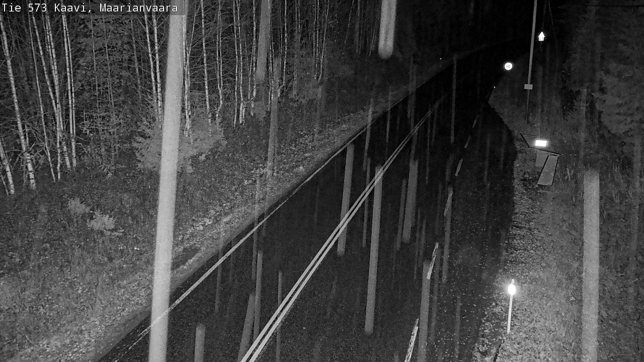 Weather Camera Image Road 573 Kaavi, Maarianvaara, Kaavi, Pohjois-Savo