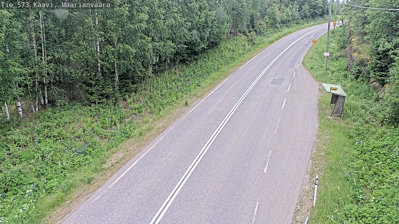 Kelikamerat Kuva Tie 573 Kaavi, Maarianvaara, Kaavi, Pohjois-Savo
