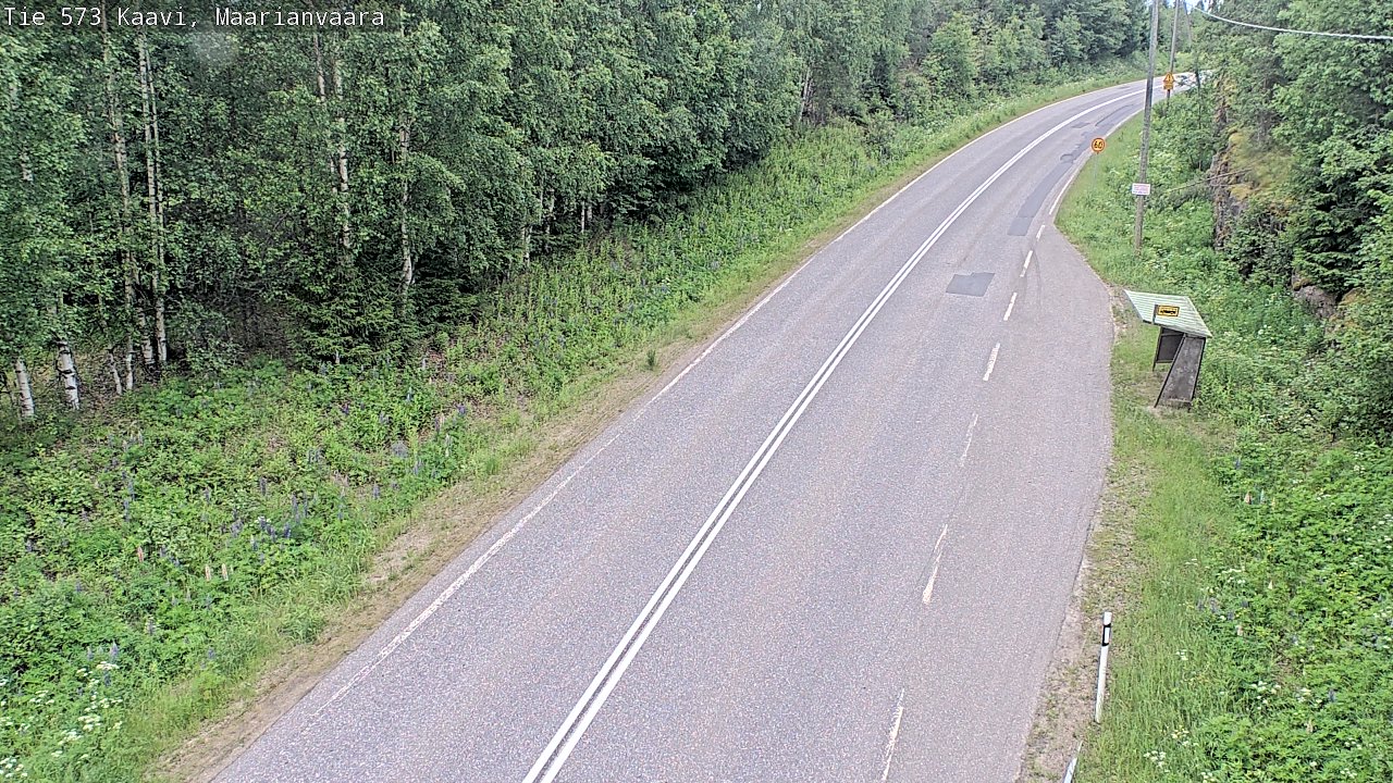 Kelikamerat Kuva Tie 573 Kaavi, Maarianvaara, Kaavi, Pohjois-Savo