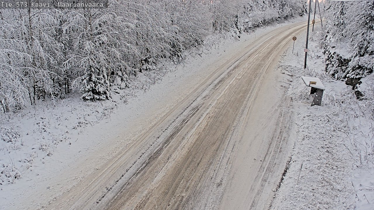 Kelikamerat Kuva Tie 573 Kaavi, Maarianvaara, Kaavi, Pohjois-Savo