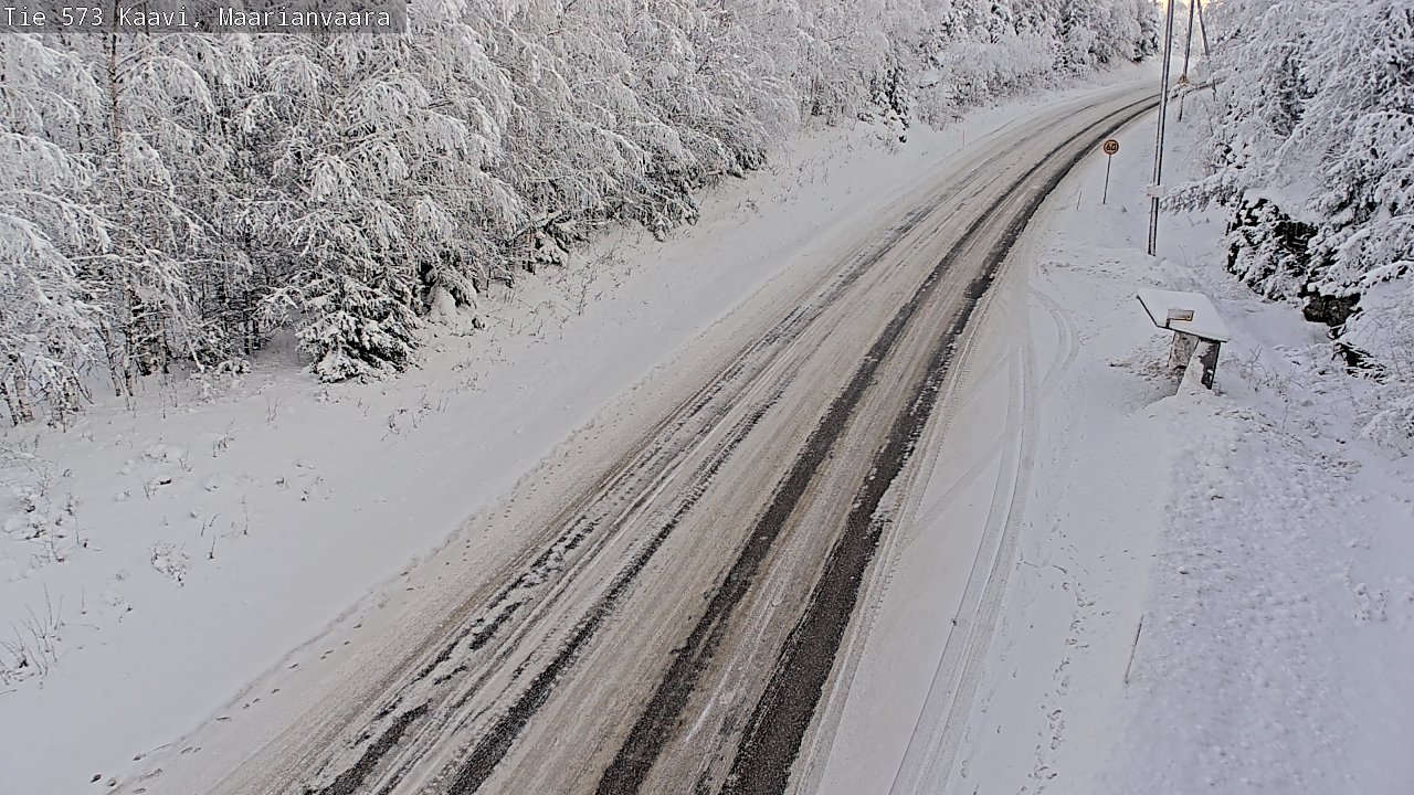 Weather Camera Image Road 573 Kaavi, Maarianvaara, Kaavi, Pohjois-Savo