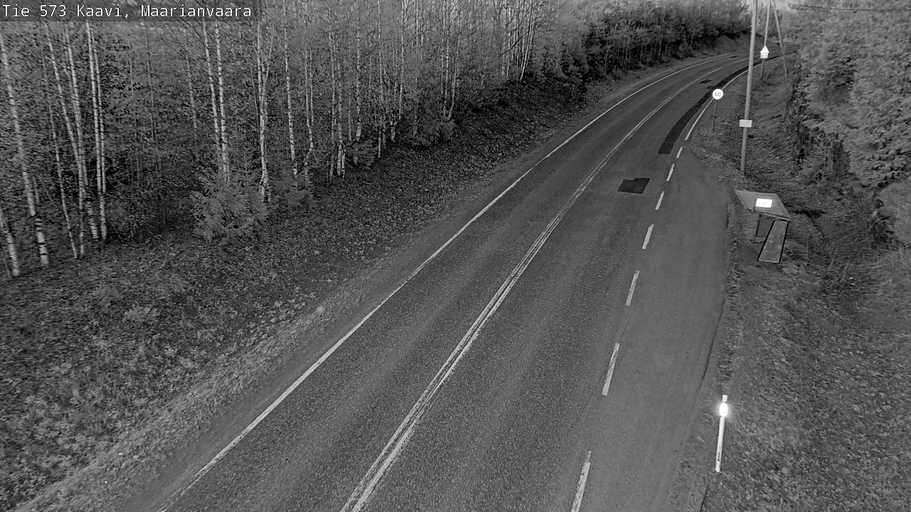 Weather Camera Image Väg 573 Kaavi, Maarianvaara, Kaavi, Pohjois-Savo