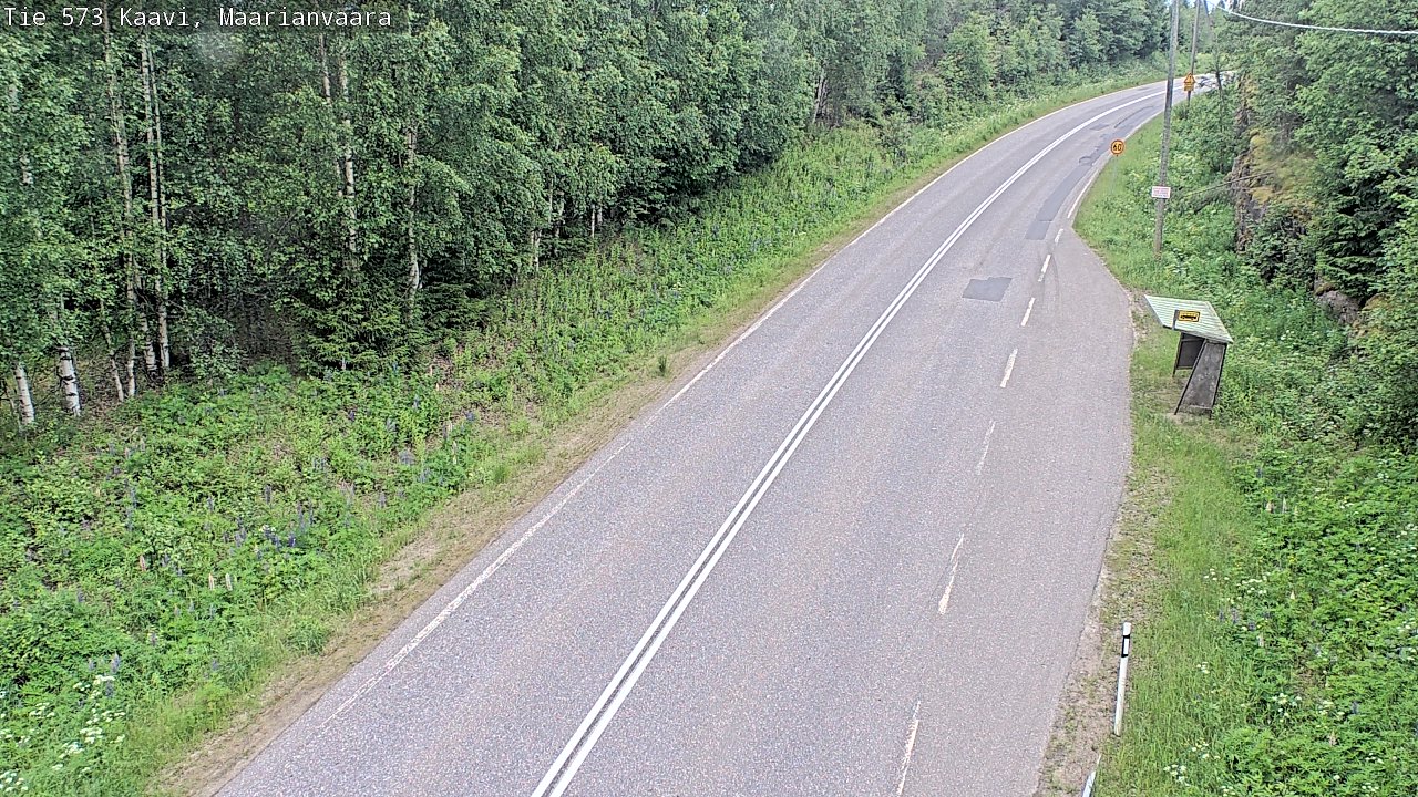 Kelikamerat Kuva Tie 573 Kaavi, Maarianvaara, Kaavi, Pohjois-Savo
