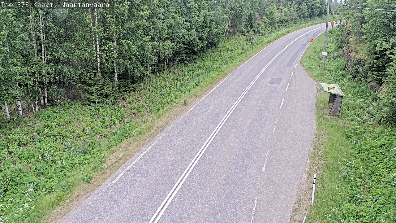Kelikamerat Kuva Tie 573 Kaavi, Maarianvaara, Kaavi, Pohjois-Savo