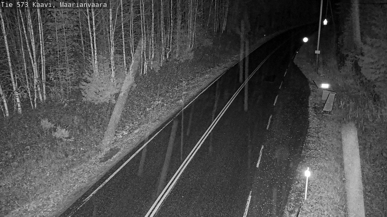 Weather Camera Image Road 573 Kaavi, Maarianvaara, Kaavi, Pohjois-Savo
