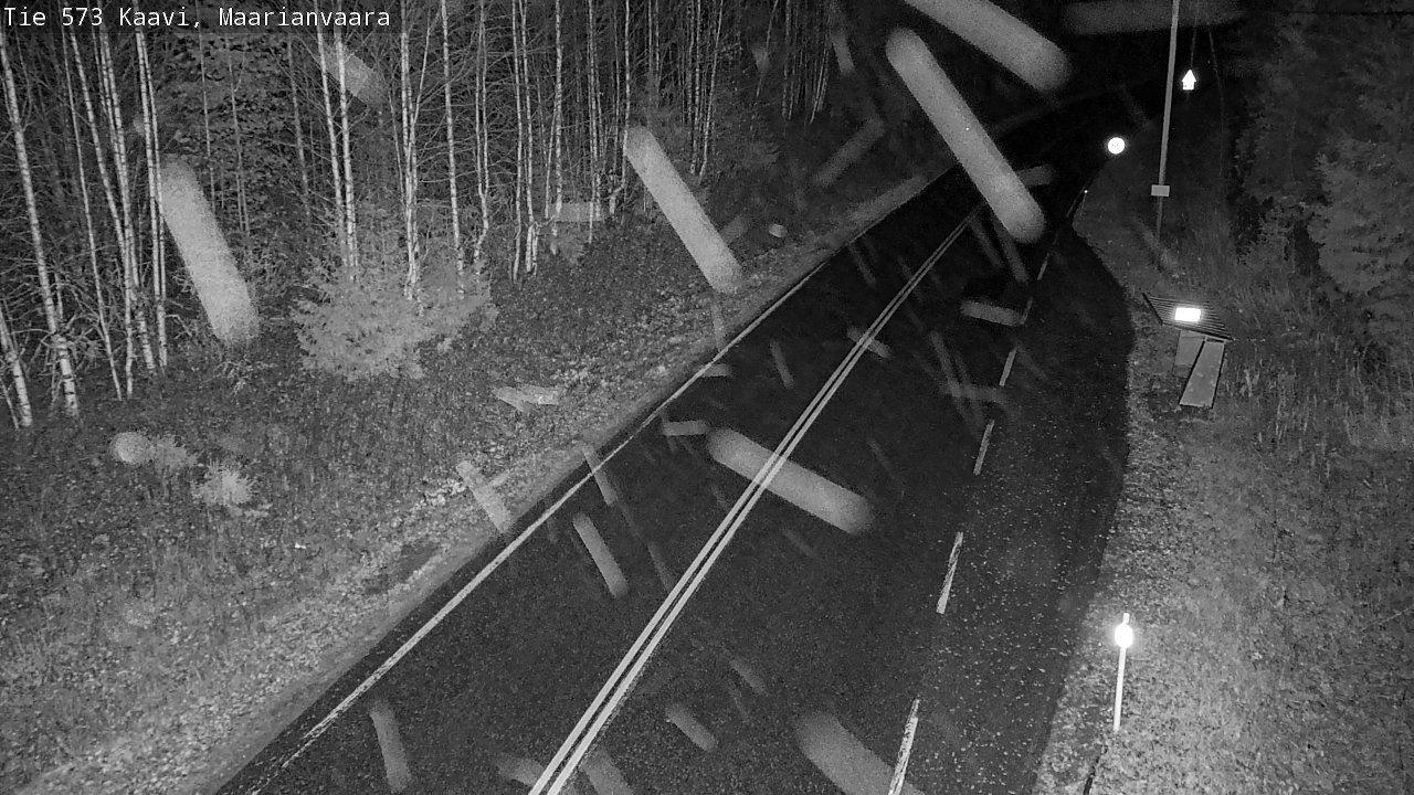 Weather Camera Image Road 573 Kaavi, Maarianvaara, Kaavi, Pohjois-Savo