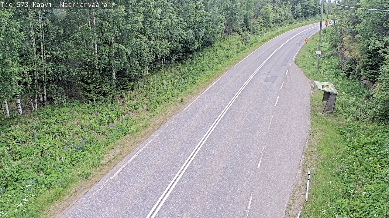 Kelikamerat Kuva Tie 573 Kaavi, Maarianvaara, Kaavi, Pohjois-Savo