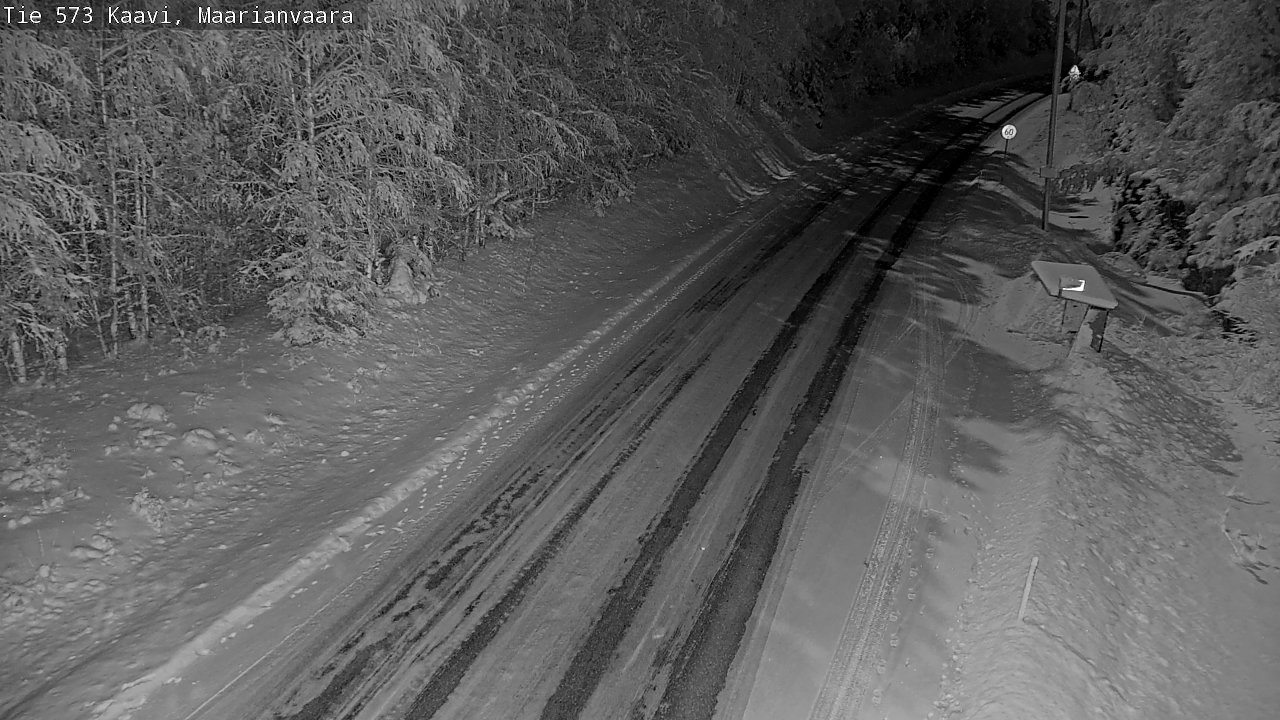 Weather Camera Image Road 573 Kaavi, Maarianvaara, Kaavi, Pohjois-Savo