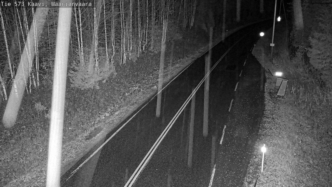 Weather Camera Image Road 573 Kaavi, Maarianvaara, Kaavi, Pohjois-Savo