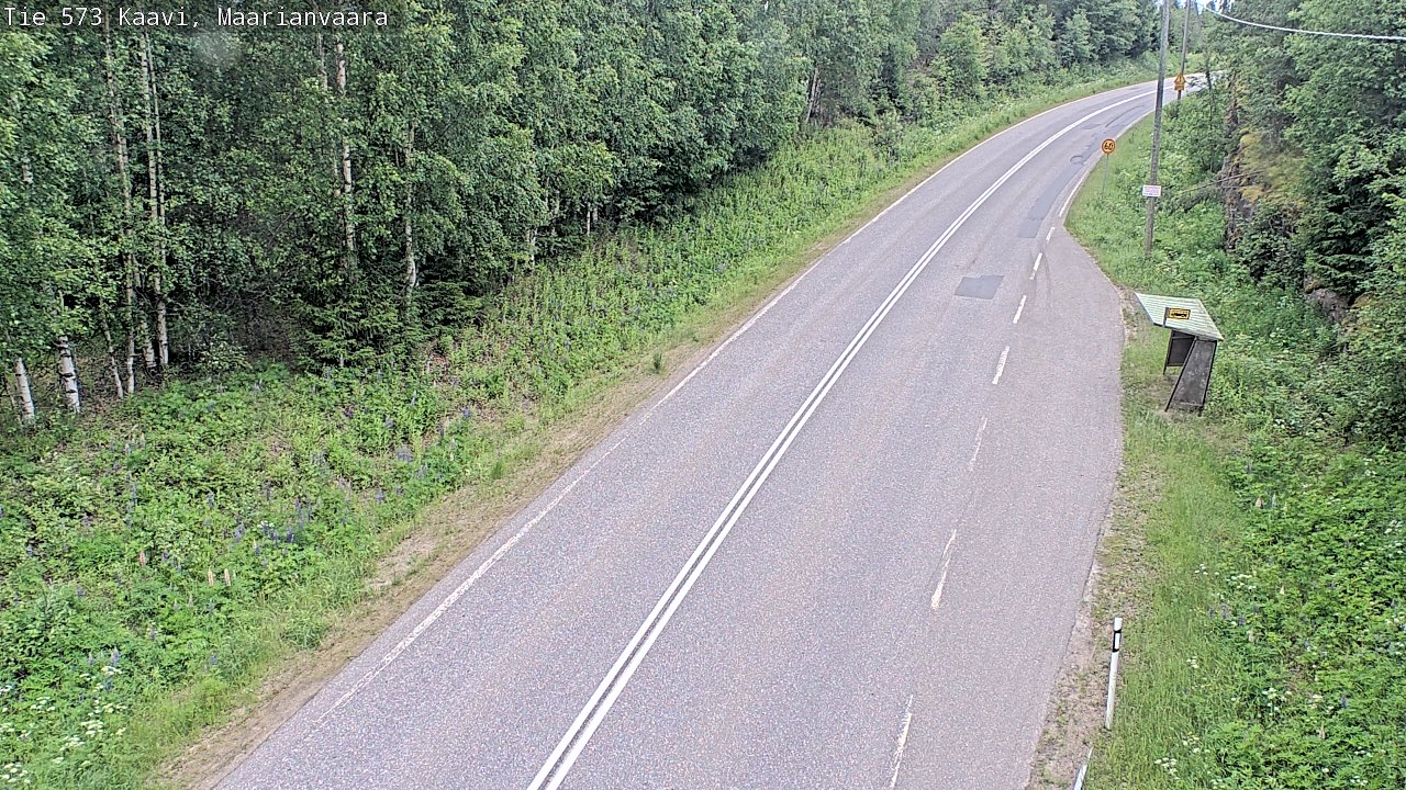 Kelikamerat Kuva Tie 573 Kaavi, Maarianvaara, Kaavi, Pohjois-Savo