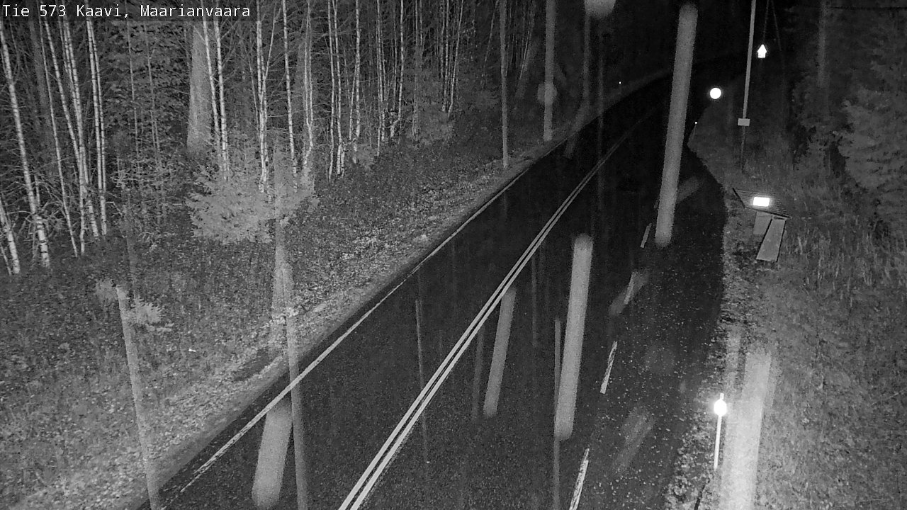 Weather Camera Image Väg 573 Kaavi, Maarianvaara, Kaavi, Pohjois-Savo