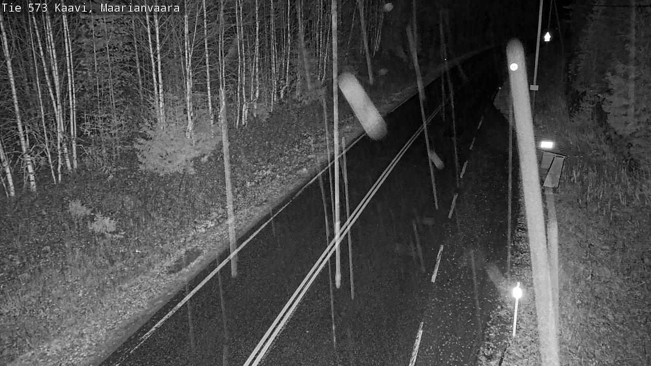 Weather Camera Image Väg 573 Kaavi, Maarianvaara, Kaavi, Pohjois-Savo