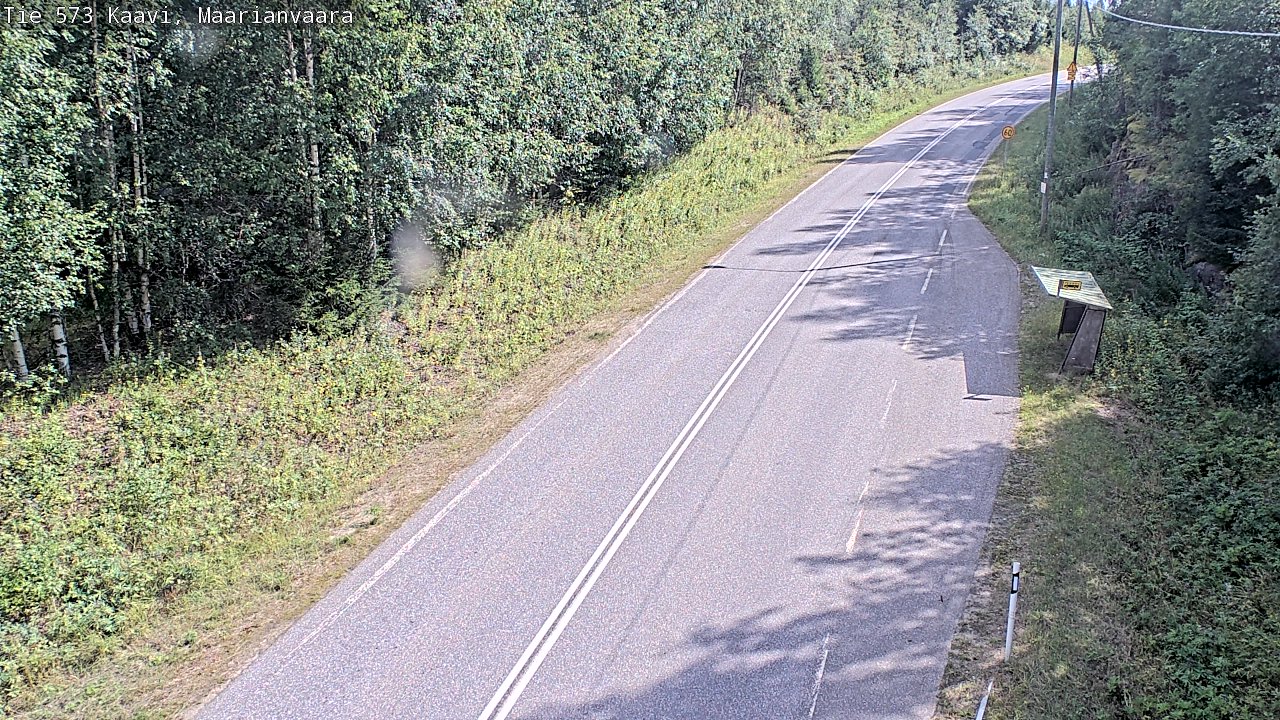 Kelikamerat Kuva Tie 573 Kaavi, Maarianvaara, Kaavi, Pohjois-Savo
