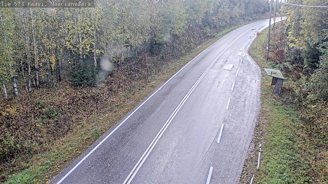 Weather Camera Image Väg 573 Kaavi, Maarianvaara, Kaavi, Pohjois-Savo