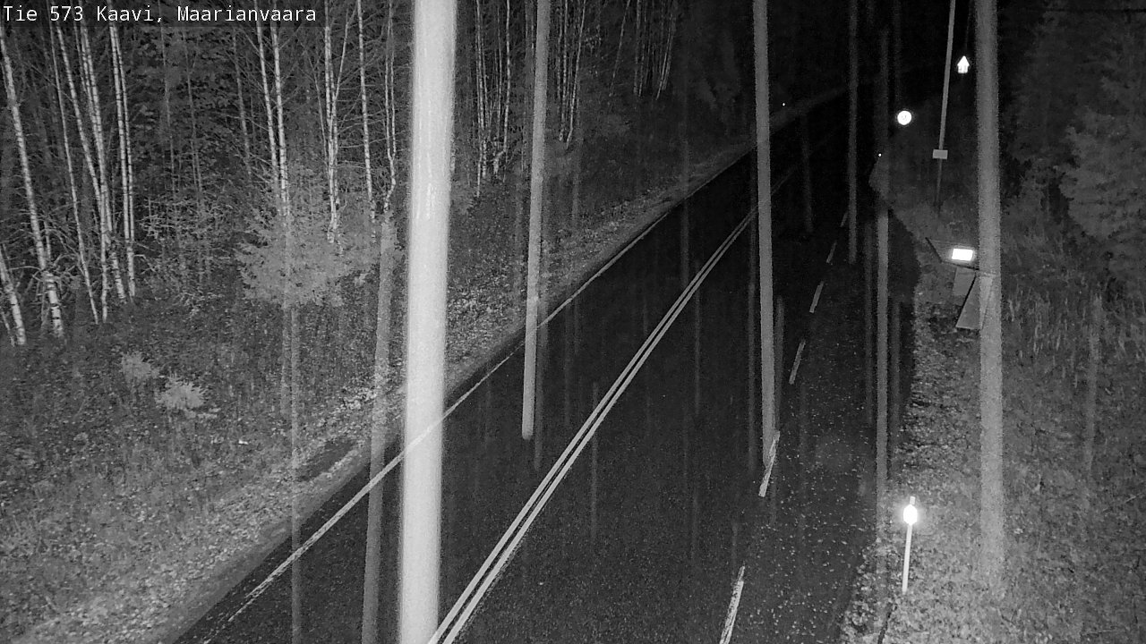 Weather Camera Image Väg 573 Kaavi, Maarianvaara, Kaavi, Pohjois-Savo