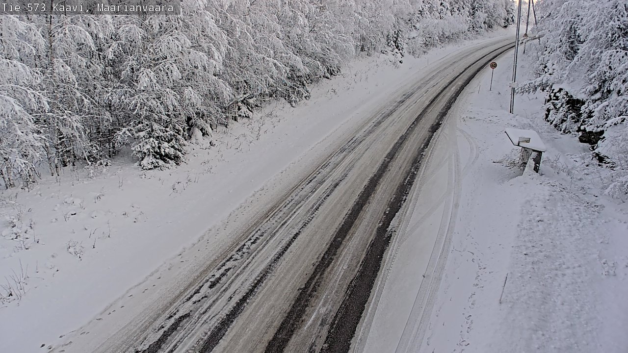 Weather Camera Image Road 573 Kaavi, Maarianvaara, Kaavi, Pohjois-Savo