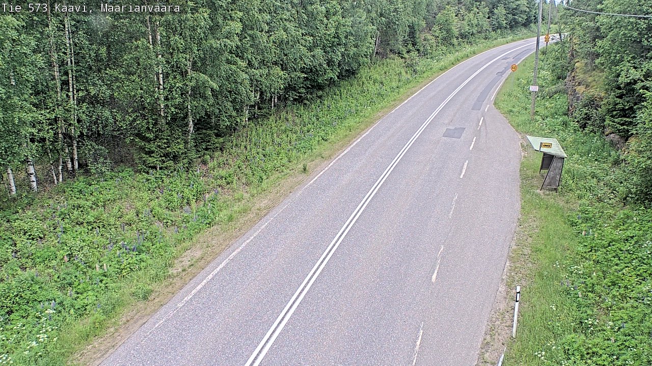 Kelikamerat Kuva Tie 573 Kaavi, Maarianvaara, Kaavi, Pohjois-Savo
