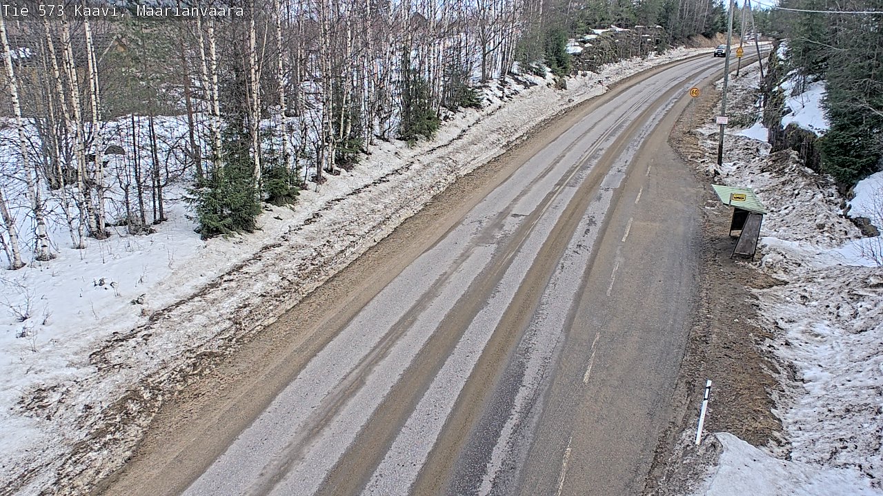 Kelikamerat Kuva Tie 573 Kaavi, Maarianvaara, Kaavi, Pohjois-Savo