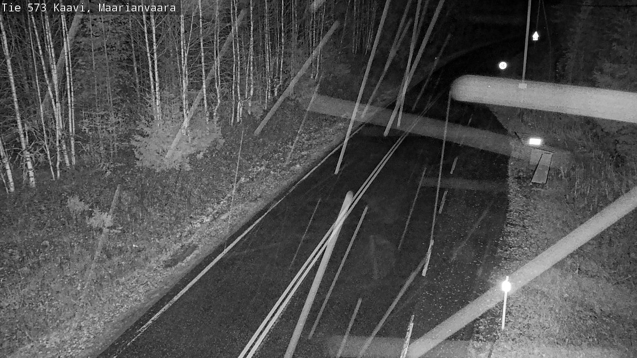Weather Camera Image Väg 573 Kaavi, Maarianvaara, Kaavi, Pohjois-Savo