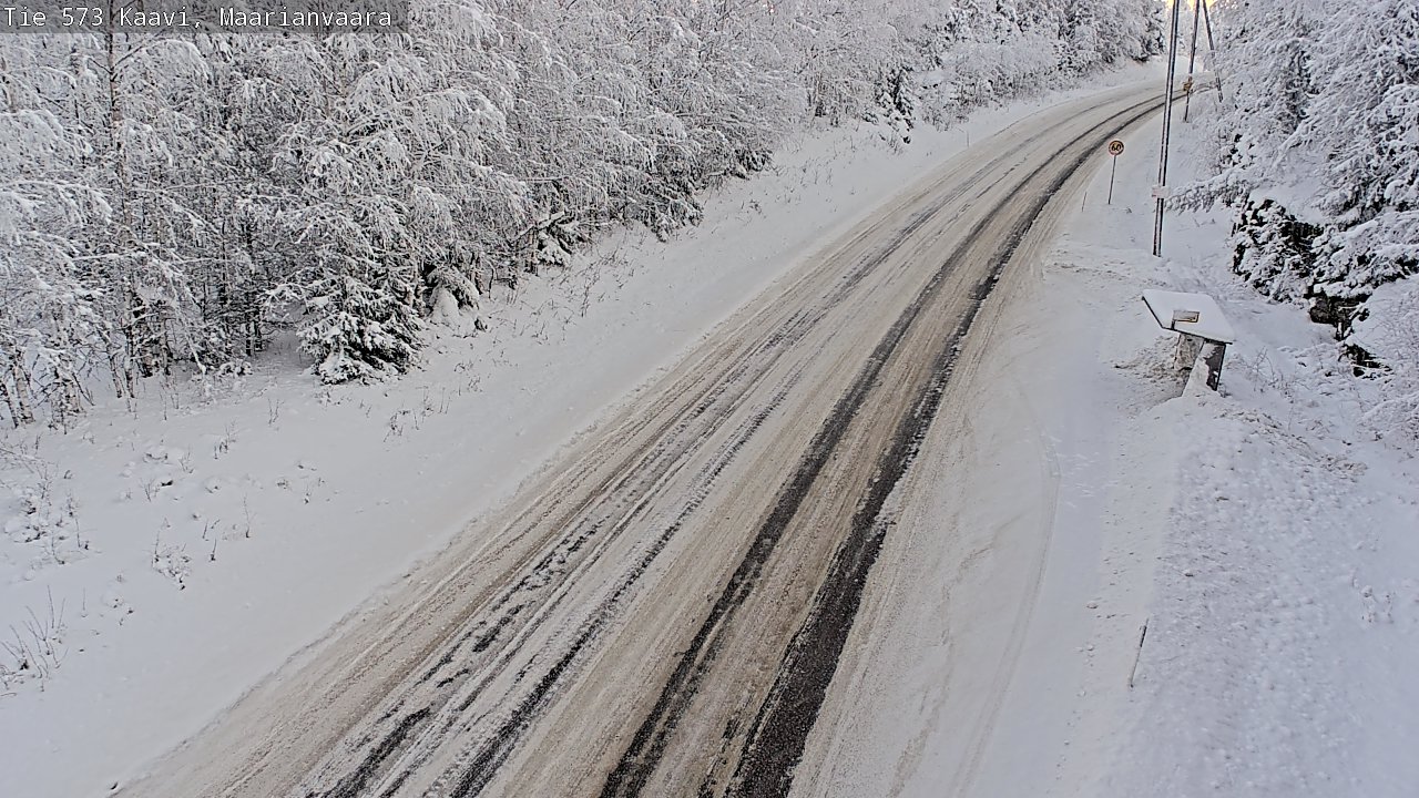 Kelikamerat Kuva Tie 573 Kaavi, Maarianvaara, Kaavi, Pohjois-Savo