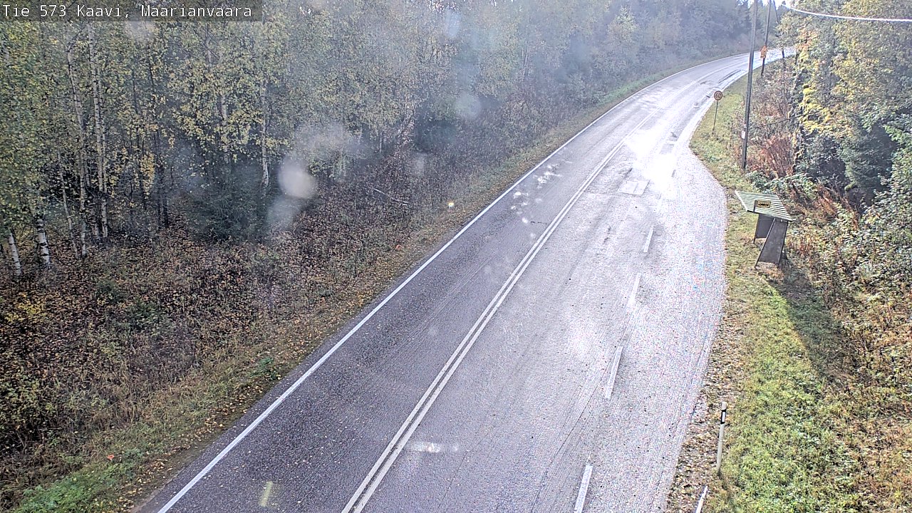 Weather Camera Image Road 573 Kaavi, Maarianvaara, Kaavi, Pohjois-Savo