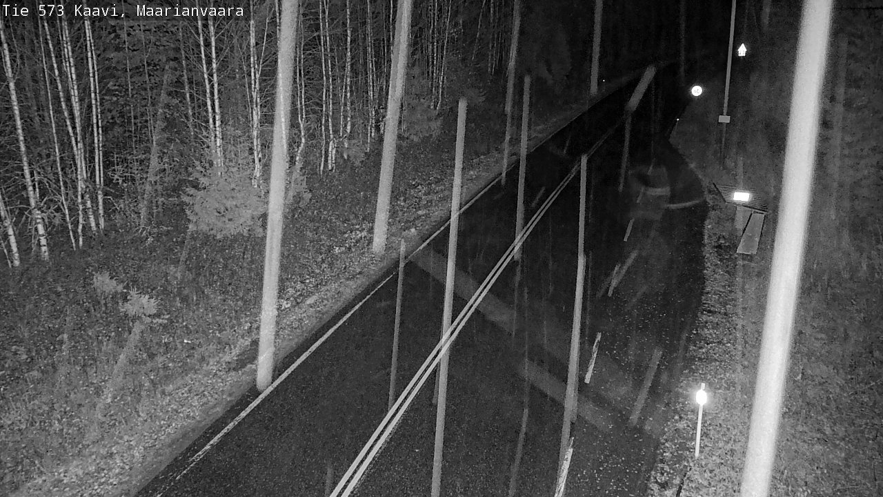 Weather Camera Image Väg 573 Kaavi, Maarianvaara, Kaavi, Pohjois-Savo