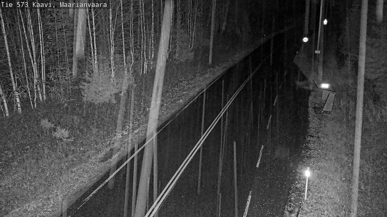 Weather Camera Image Väg 573 Kaavi, Maarianvaara, Kaavi, Pohjois-Savo