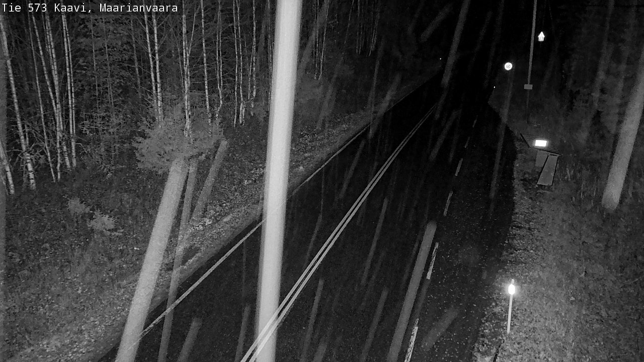 Weather Camera Image Road 573 Kaavi, Maarianvaara, Kaavi, Pohjois-Savo