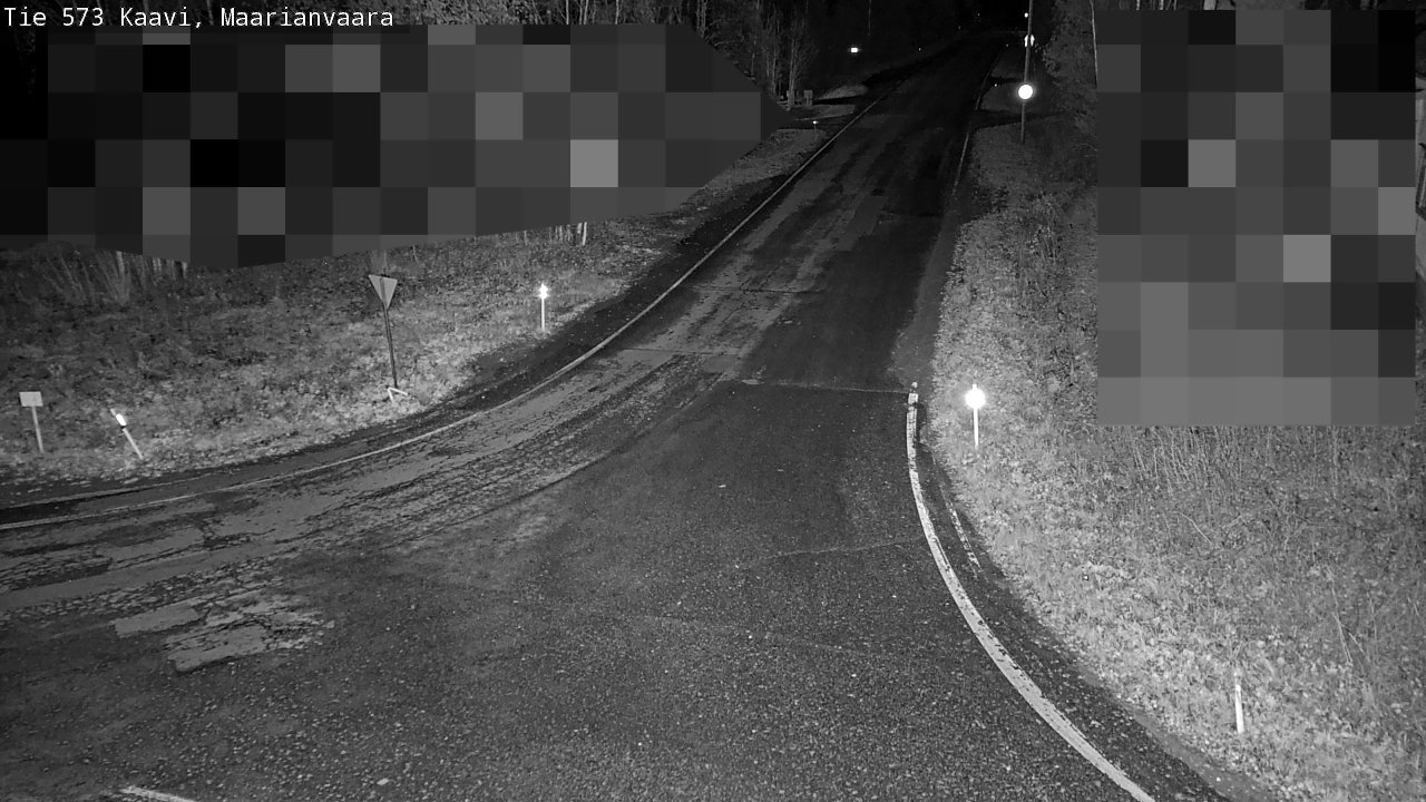 Weather Camera Image Väg 573 Kaavi, Maarianvaara, Kaavi, Pohjois-Savo