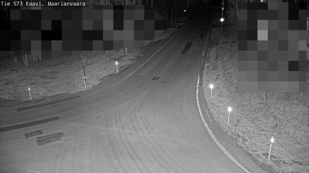Weather Camera Image Road 573 Kaavi, Maarianvaara, Kaavi, Pohjois-Savo