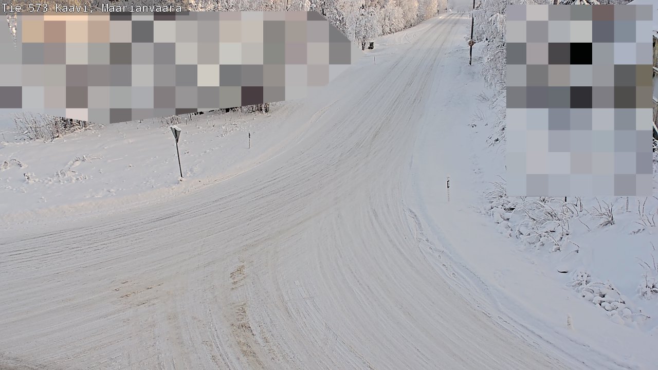 Weather Camera Image Road 573 Kaavi, Maarianvaara, Kaavi, Pohjois-Savo