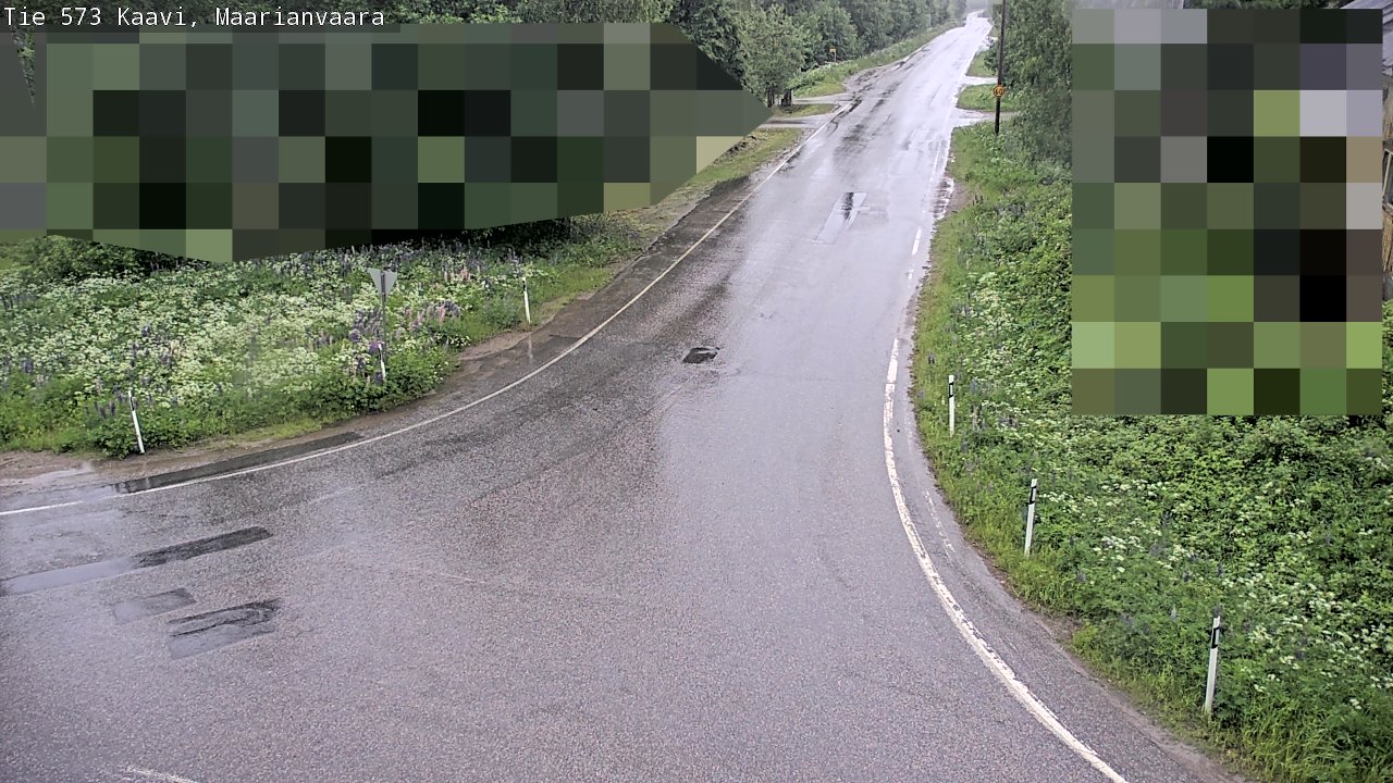 Weather Camera Image Road 573 Kaavi, Maarianvaara, Kaavi, Pohjois-Savo