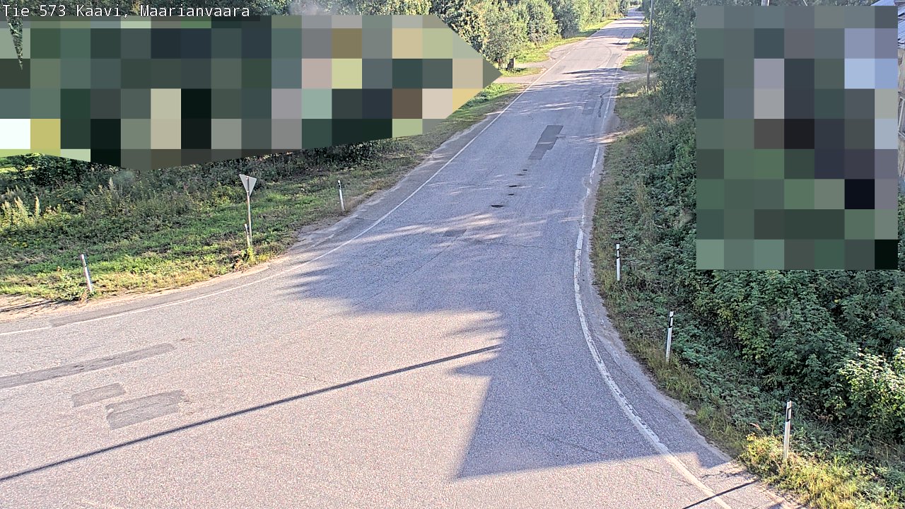 Weather Camera Image Väg 573 Kaavi, Maarianvaara, Kaavi, Pohjois-Savo