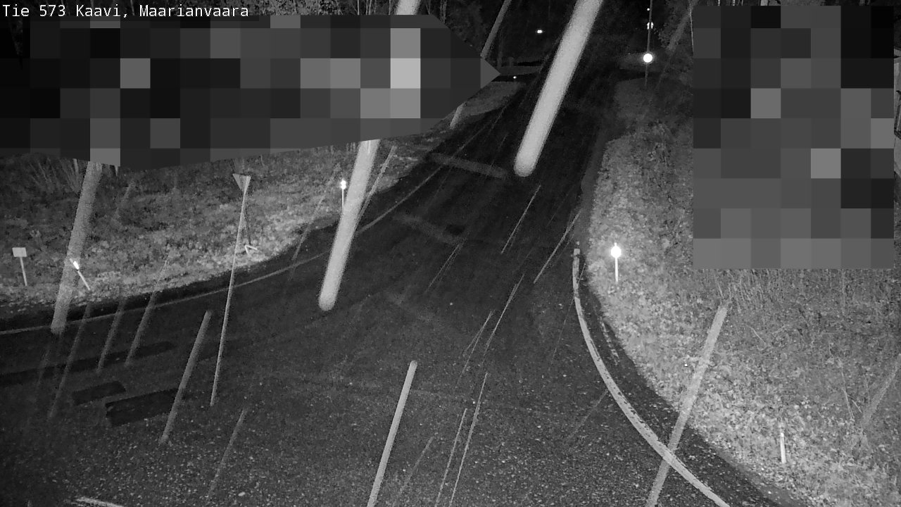 Weather Camera Image Väg 573 Kaavi, Maarianvaara, Kaavi, Pohjois-Savo