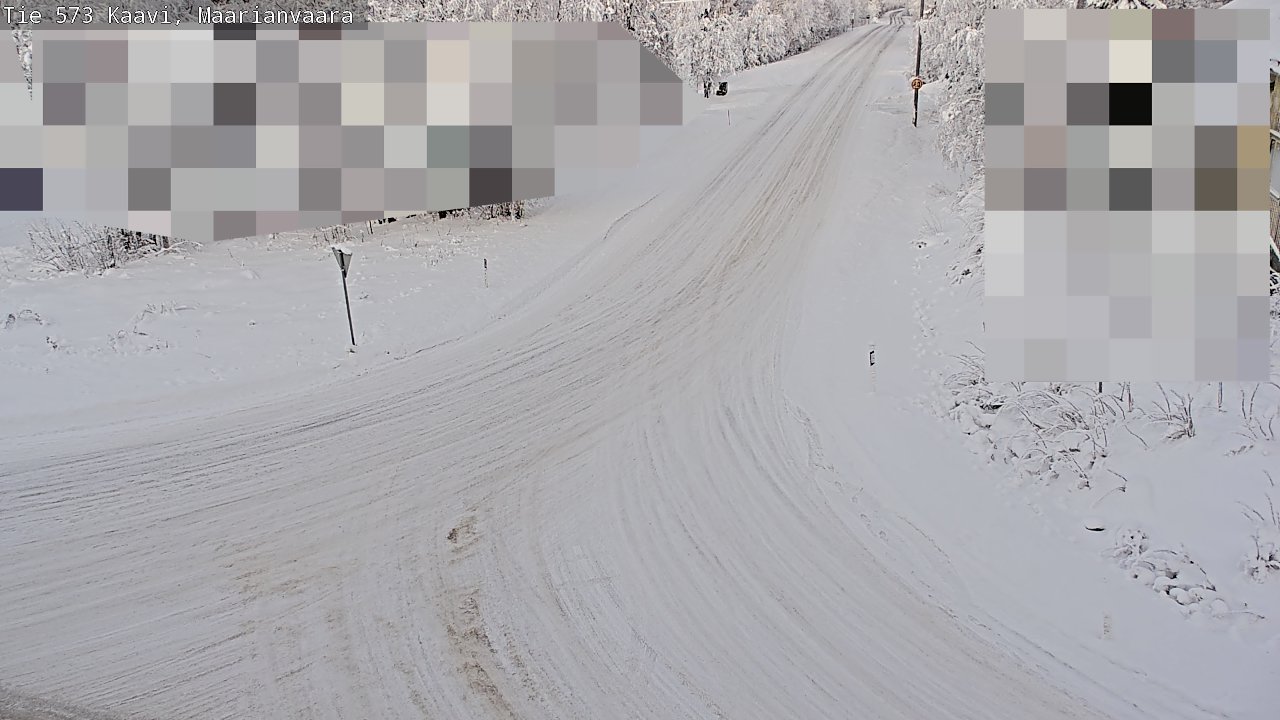 Weather Camera Image Road 573 Kaavi, Maarianvaara, Kaavi, Pohjois-Savo