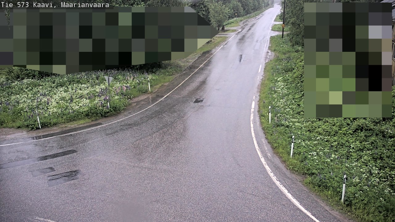 Weather Camera Image Road 573 Kaavi, Maarianvaara, Kaavi, Pohjois-Savo