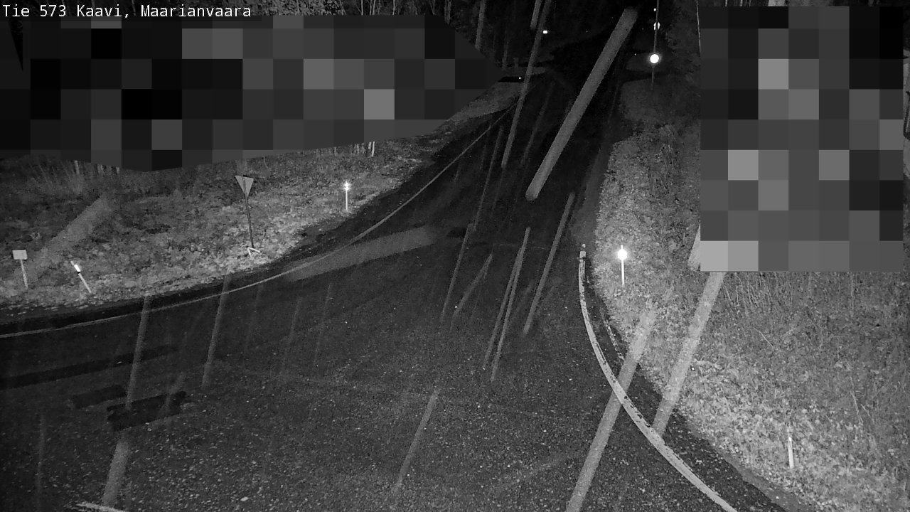 Weather Camera Image Väg 573 Kaavi, Maarianvaara, Kaavi, Pohjois-Savo