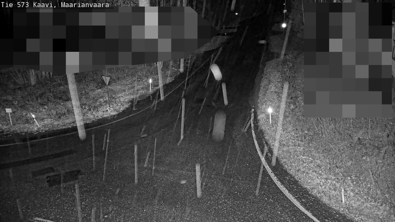 Weather Camera Image Road 573 Kaavi, Maarianvaara, Kaavi, Pohjois-Savo