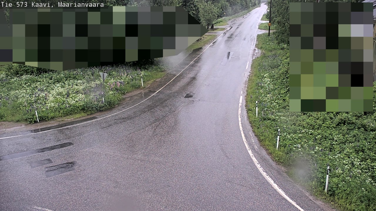 Weather Camera Image Road 573 Kaavi, Maarianvaara, Kaavi, Pohjois-Savo