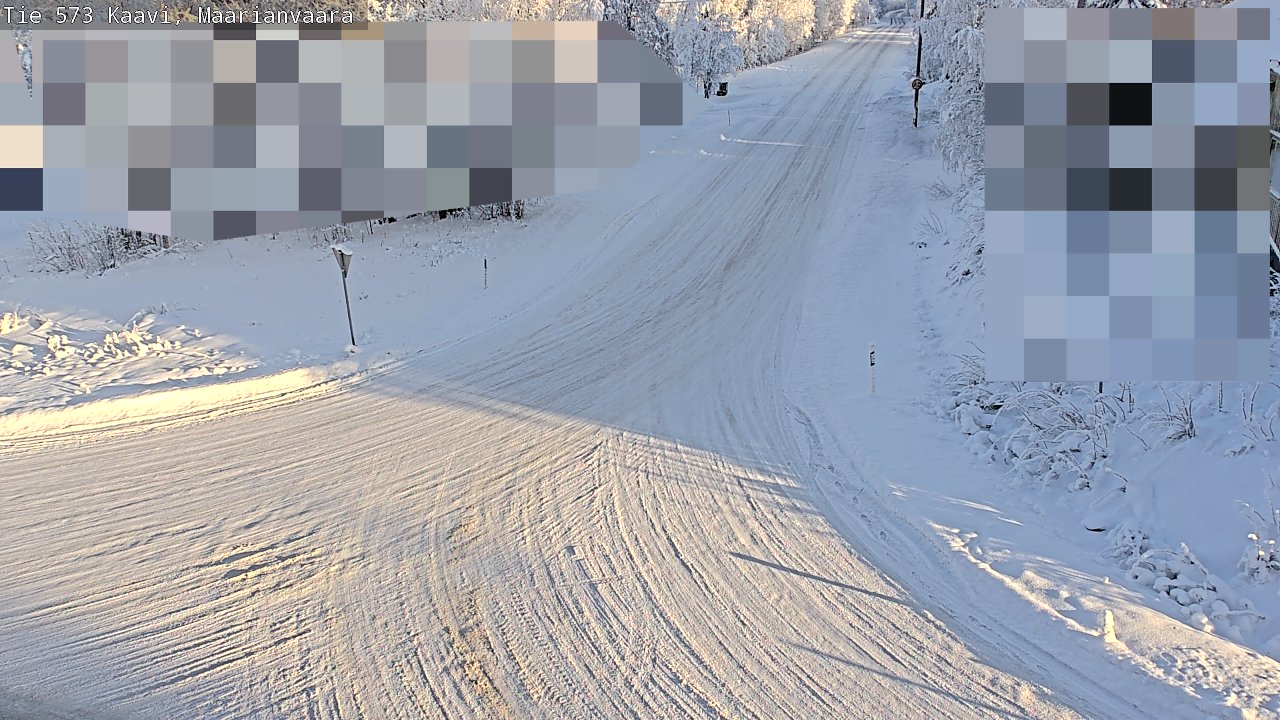 Weather Camera Image Road 573 Kaavi, Maarianvaara, Kaavi, Pohjois-Savo