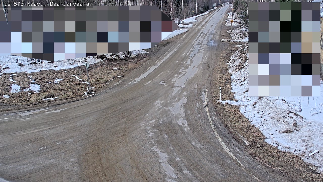 Kelikamerat Kuva Tie 573 Kaavi, Maarianvaara, Kaavi, Pohjois-Savo