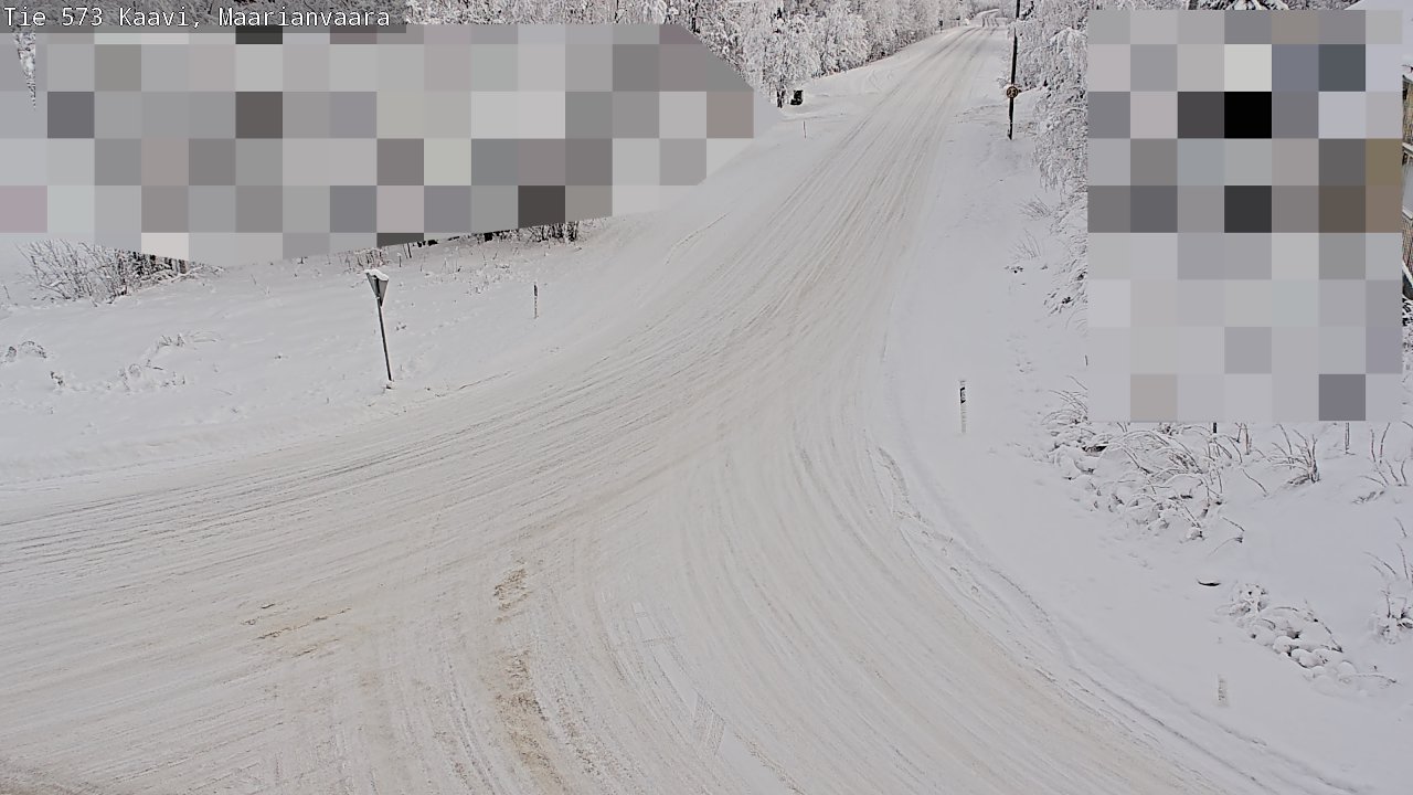 Weather Camera Image Road 573 Kaavi, Maarianvaara, Kaavi, Pohjois-Savo