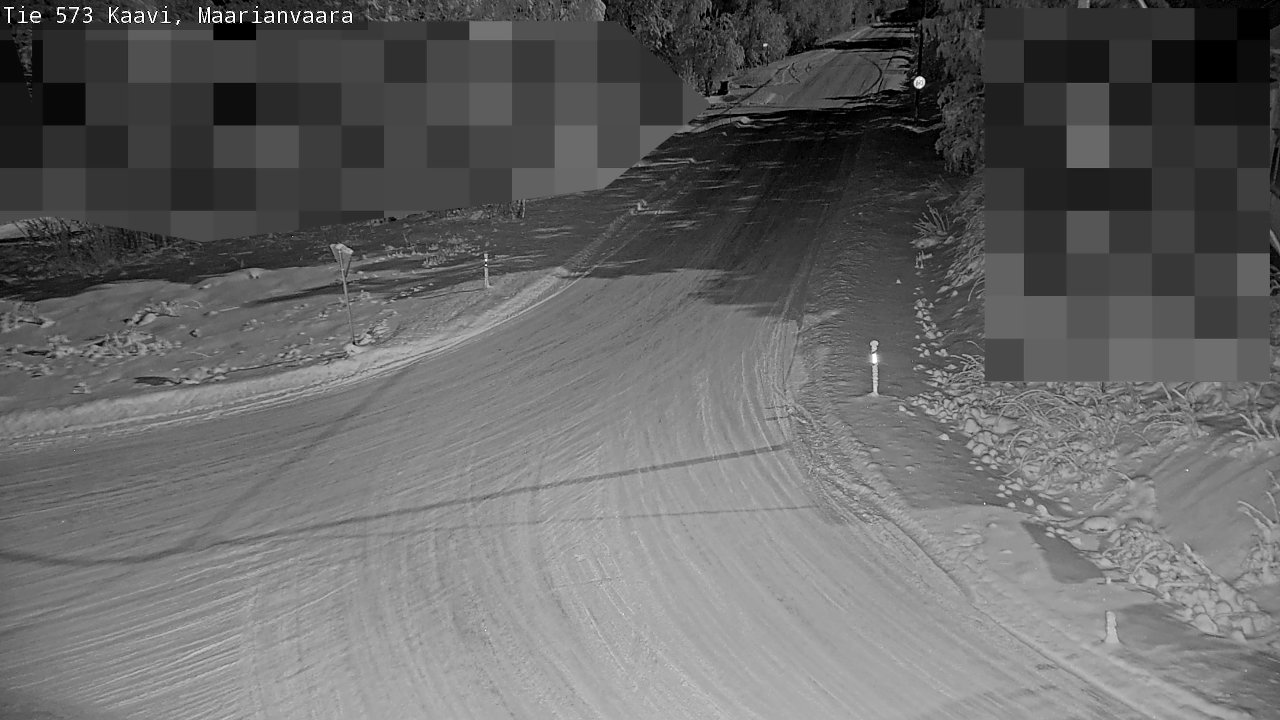 Weather Camera Image Road 573 Kaavi, Maarianvaara, Kaavi, Pohjois-Savo