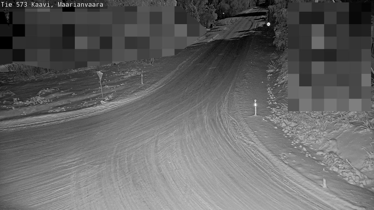 Weather Camera Image Road 573 Kaavi, Maarianvaara, Kaavi, Pohjois-Savo