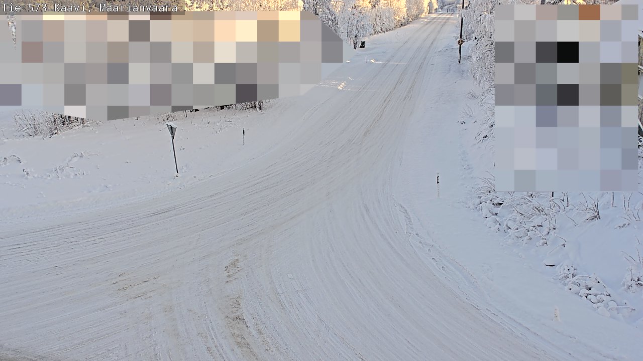 Weather Camera Image Road 573 Kaavi, Maarianvaara, Kaavi, Pohjois-Savo