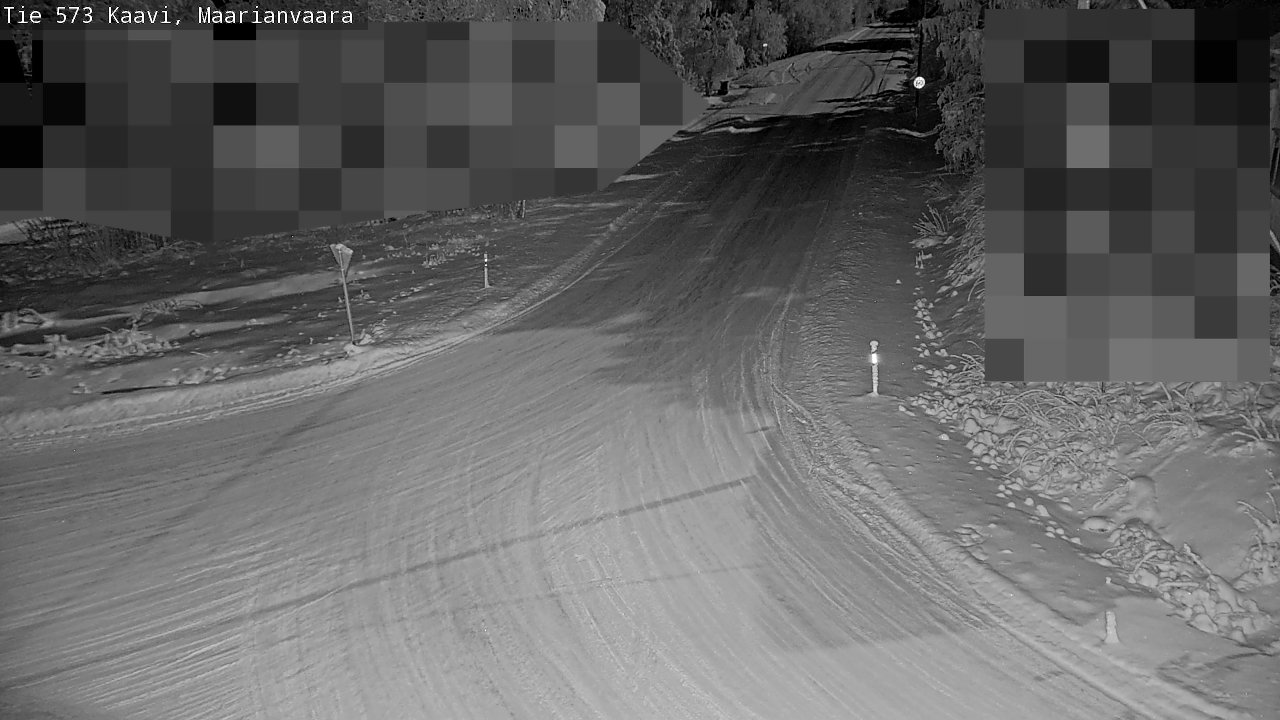 Weather Camera Image Road 573 Kaavi, Maarianvaara, Kaavi, Pohjois-Savo