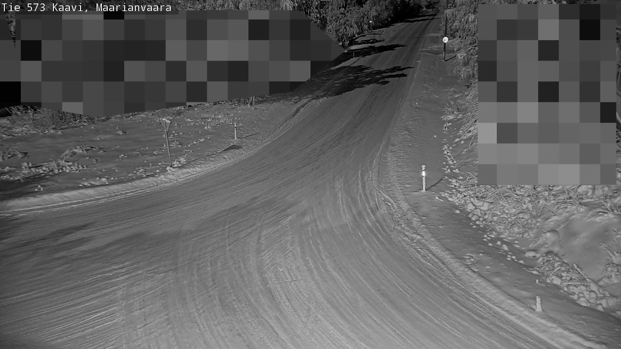 Weather Camera Image Väg 573 Kaavi, Maarianvaara, Kaavi, Pohjois-Savo