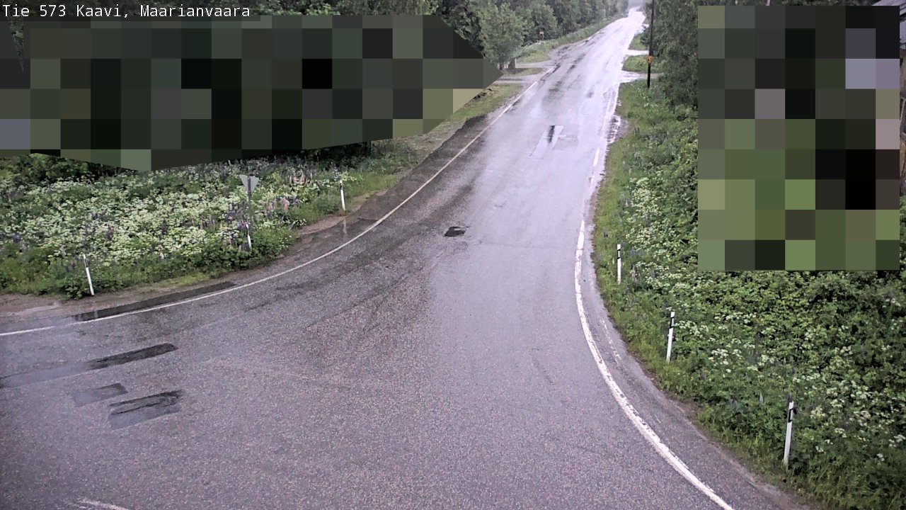 Weather Camera Image Road 573 Kaavi, Maarianvaara, Kaavi, Pohjois-Savo