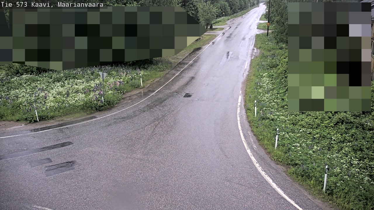 Weather Camera Image Road 573 Kaavi, Maarianvaara, Kaavi, Pohjois-Savo